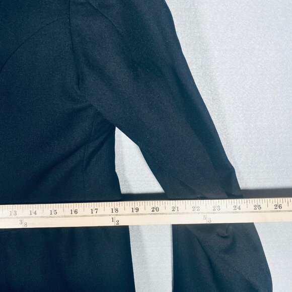 Vintage Brooks Brothers Jacket Mens 40 Black Wool Double Breasted Coat Circus - Picture 12 of 14